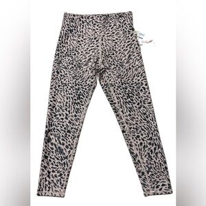 NWT JESSICA SIMPSON Sphinx Animal Texture Leggings Size Large